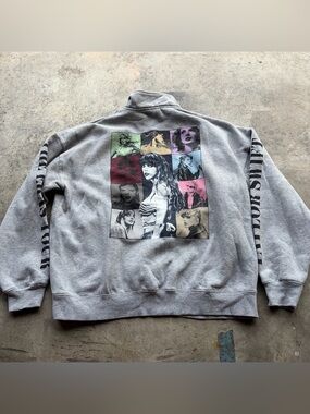 Taylor Swift Gray and Black The Eras Tour Apparel Label